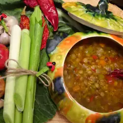 Гъста супа от леща