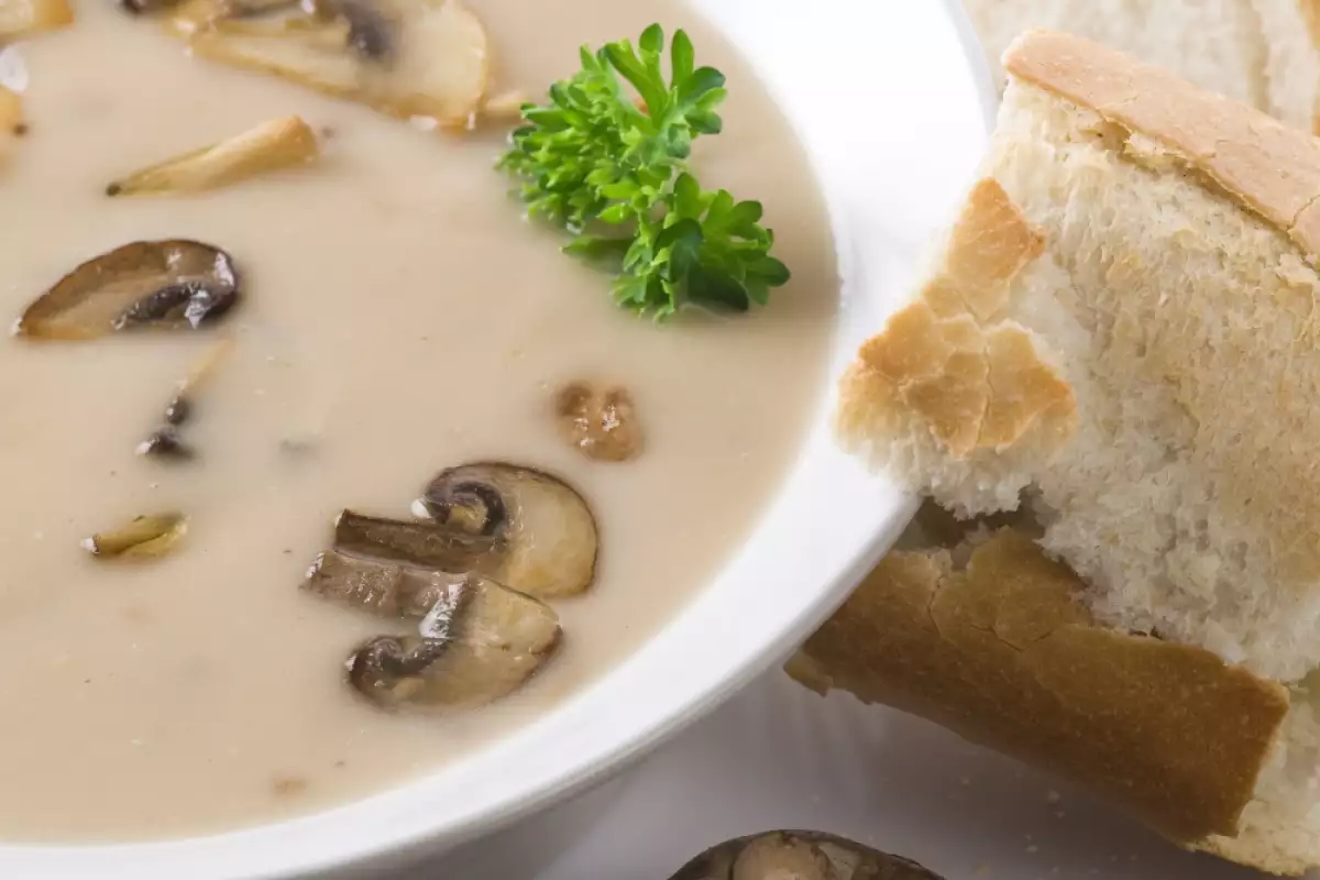 Супа от Гъби Печурки с Ориз