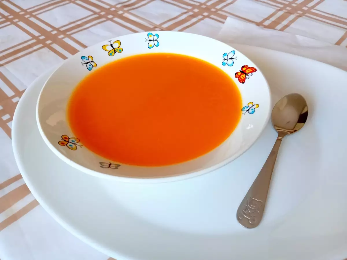 Тиквена Супа за Бебе
