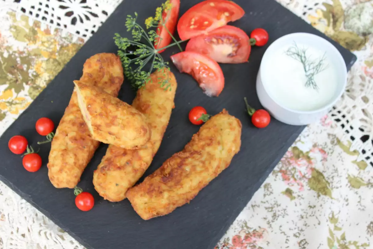 Картофени Крокети с Кайма
