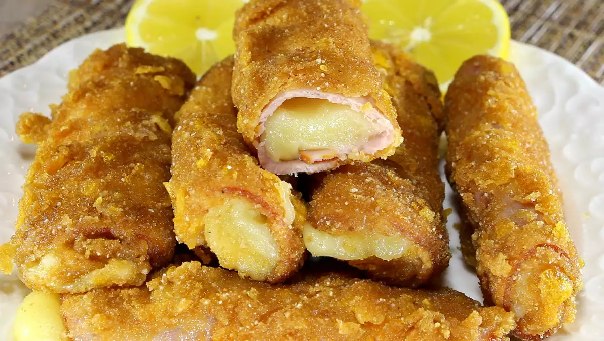 Рулца с Шунка и Маслини