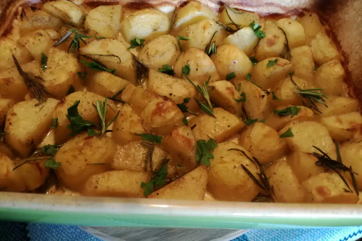 Картофи печени в плик