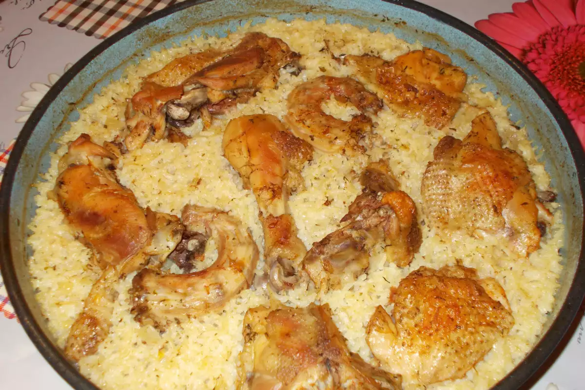 Ориз с Пиле и Зеленчуци на Фурна