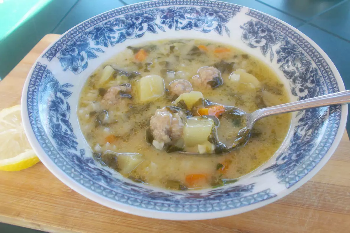 Супа от Лапад с Картофи