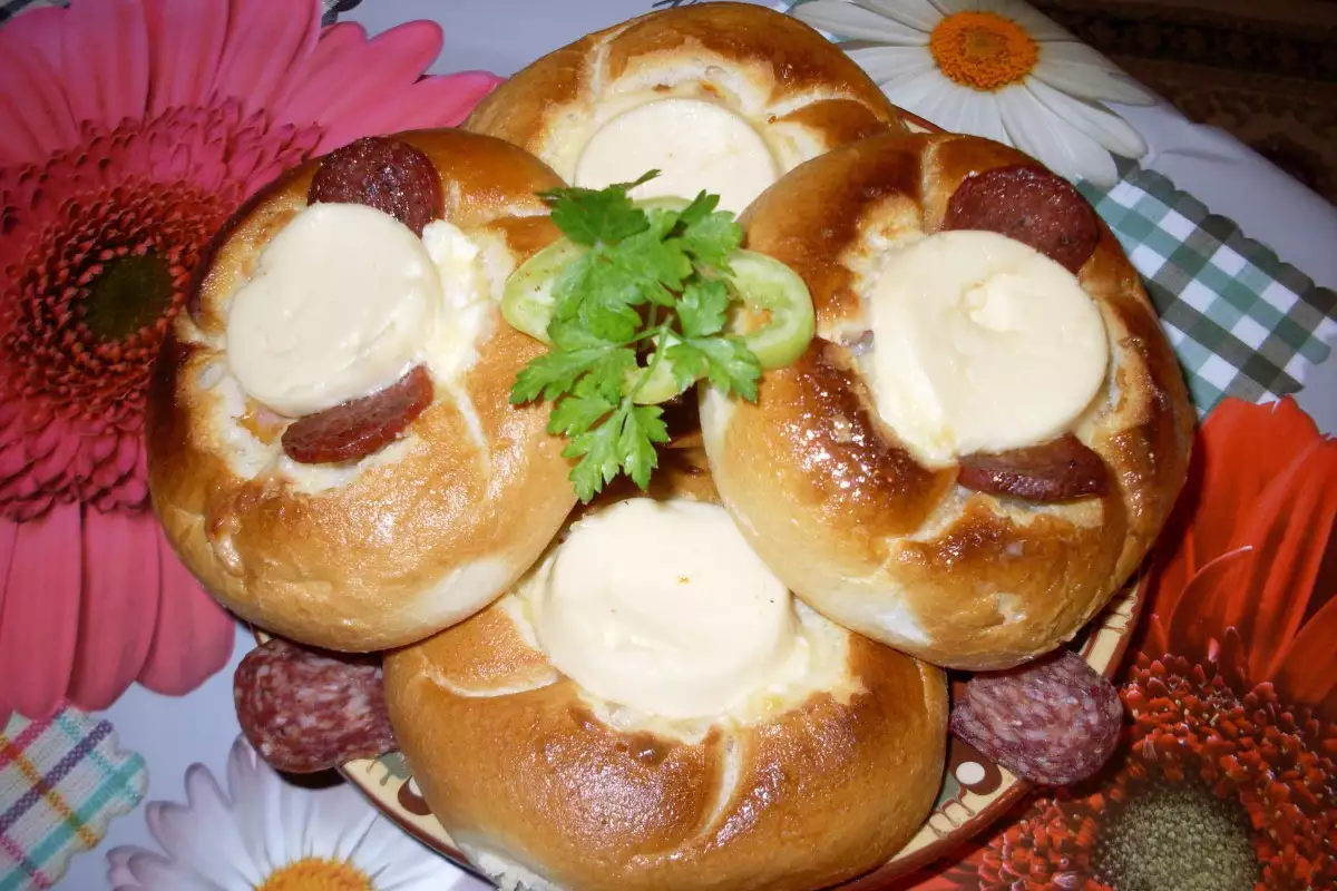 Картофи с Гъби и Топено Сирене