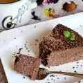 Кето кекс с шоколадова заливка