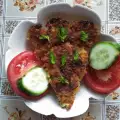 Вкусен пататник със сирене и яйца на фурна