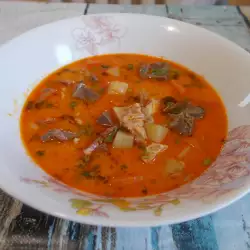 Агнешка супа тип Шкембе