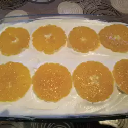 Лека бисквитена торта с портокали