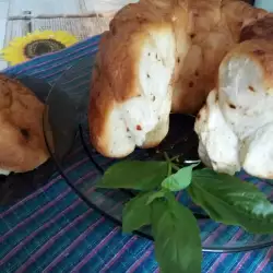 Солен кекс с топено сирене