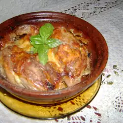 Гювече с месо от джолан и зеленчуци