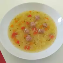 Супа с кайма и моркови