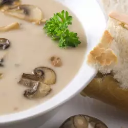 Супа от пресни печурки