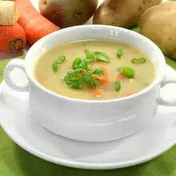 Супа от настъргани картофи