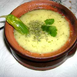 Супа с жълтъци без месо