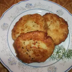 Картофени кюфтета със сирене и брашно