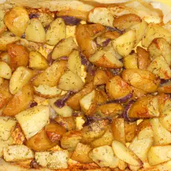 Картофи на фурна с чесън