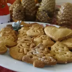 Коледни бисквити с лимец