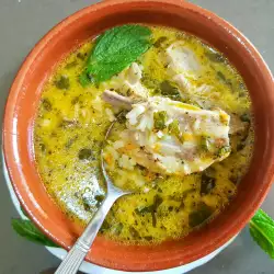 Агнешка супа с ориз и застройка