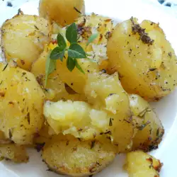 Печени картофи с розмарин
