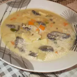 Супа от печурки със застройка
