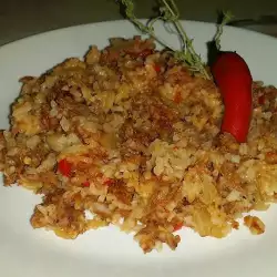 Ориз с кайма на фурна