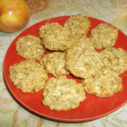Здравословни бисквити с ябълка и овес