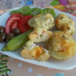 Картофи на фурна с маслини
