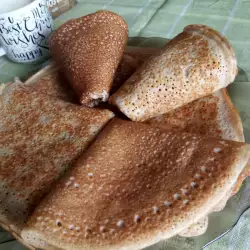 Палачинки с пълнозърнесто брашно без захар