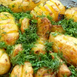 Печени картофи с копър
