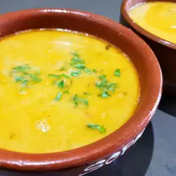 Веган супа с картофи и целина