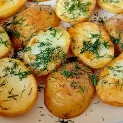 Пресни картофи с чесън