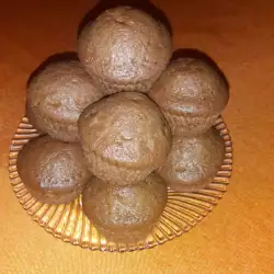 Какаови мъфини с ръжено брашно