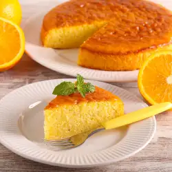 Пухкав портокалов кекс - сочен и ароматен