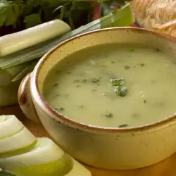 Празена супа със сирене