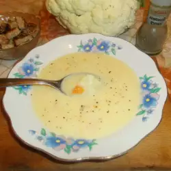 Френска крем супа с карфиол