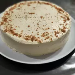 Сметанова торта с крема сирене