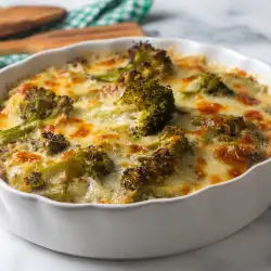 Запеканка с броколи и карфиол