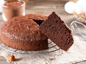 Бърз шоколадов кекс