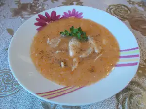 Гъста пилешка каша за душата