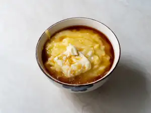 Класическа италианска полента със сирене