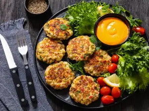 Домашни кюфтета от раци със сос Ремулад