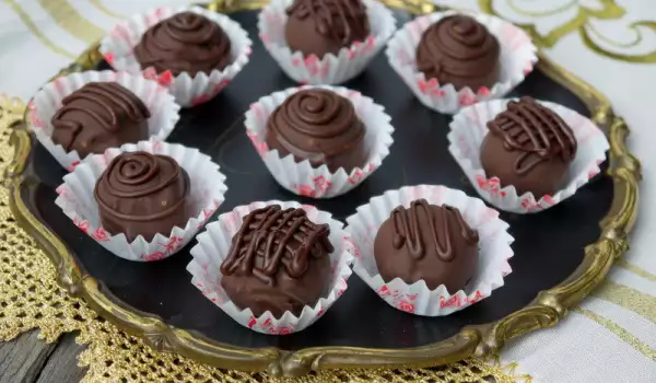 Диетични шоколадови бонбони