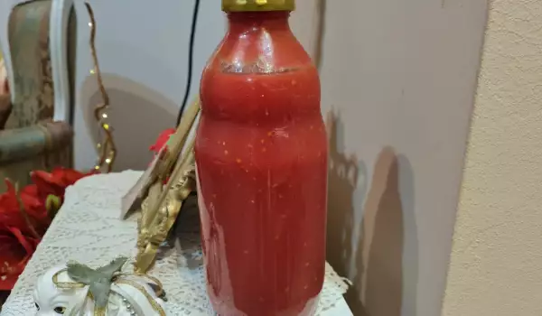 Домашен доматен сок за зимата