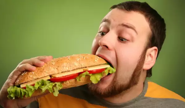 Вредни храни за мъже