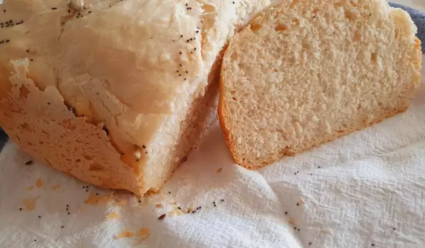 Хляб с квас в хлебопекарна