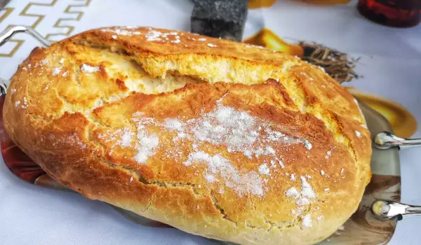 Маслен хляб с хрупкава коричка