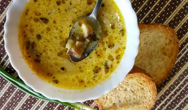 Италианска гъбена супа