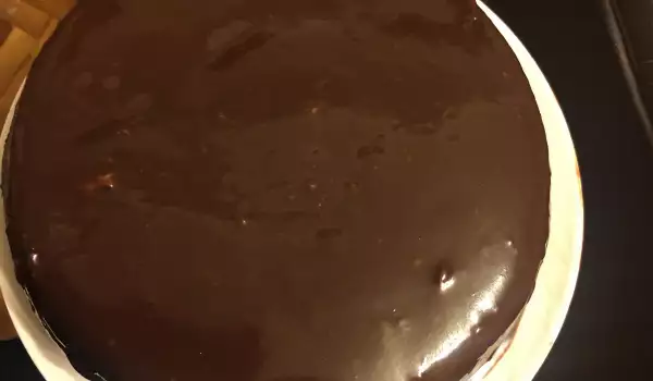 Шоколадов кекс с глазура