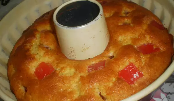 Локумен кекс с масло